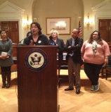 Harrisonburg Virginia Organizing Leaders Spoke Out on Immigration in Washington, D.C. Today
