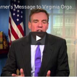 U.S. Senator Warner Sends Message to Virginia Organizing