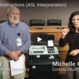 Virginia Voter Instructions (ASL Interpretation)