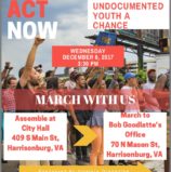 Virginia Organizing to Hold March in Support of the DREAM Act and Temporary Protective Status