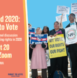 Suppressed 2020: the Right to Vote