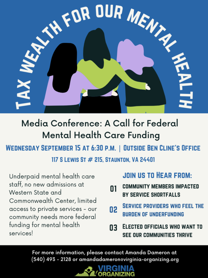 Flyer for media conference with same text as event description