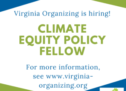 We’re hiring! Climate Equity Policy Fellow