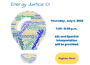 July CLASS: Energy Justice 101