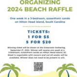 2024 Beach Week Raffle Tickets