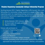 Virginia Organizing Community College Fellowship Program