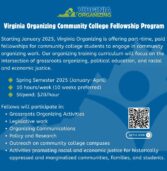 Virginia Organizing Community College Fellowship Program