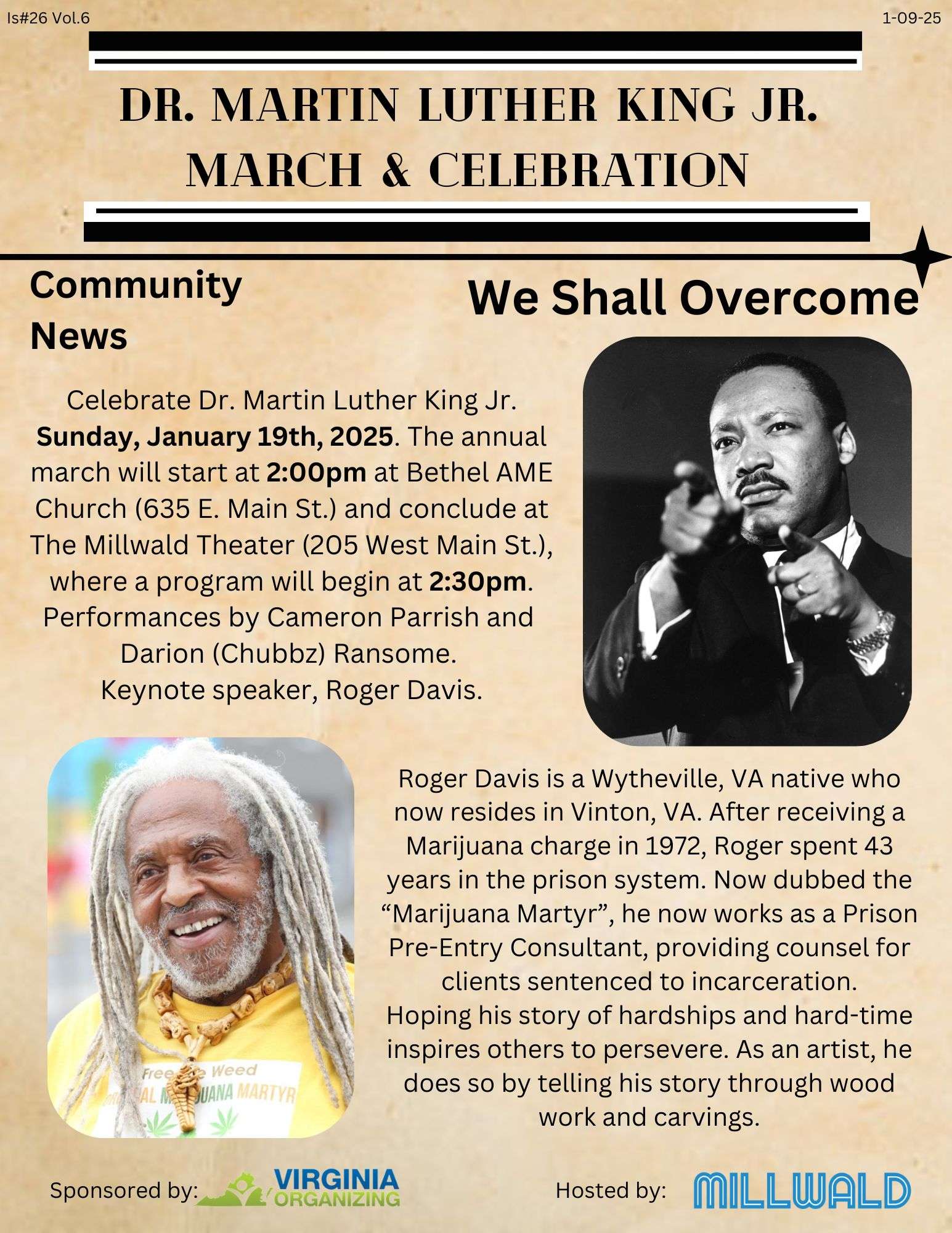 Wythe County Chapter MLK Day March & Celebration